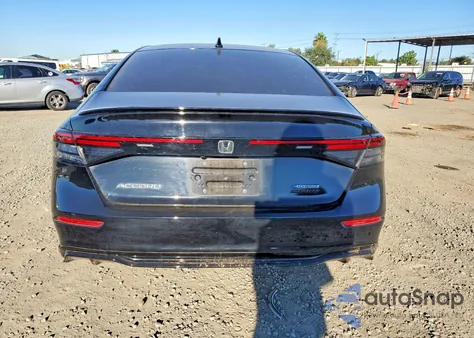 2025 Honda Accord Hybrid Sport-L z USA, uszkodzony, nr VIN 1HGCY2F78SA081379